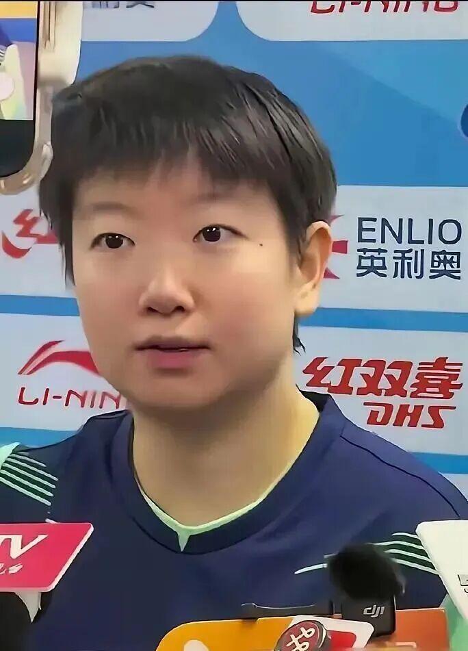 谈球吧全网最懵的人，大概就是孙颖莎了！